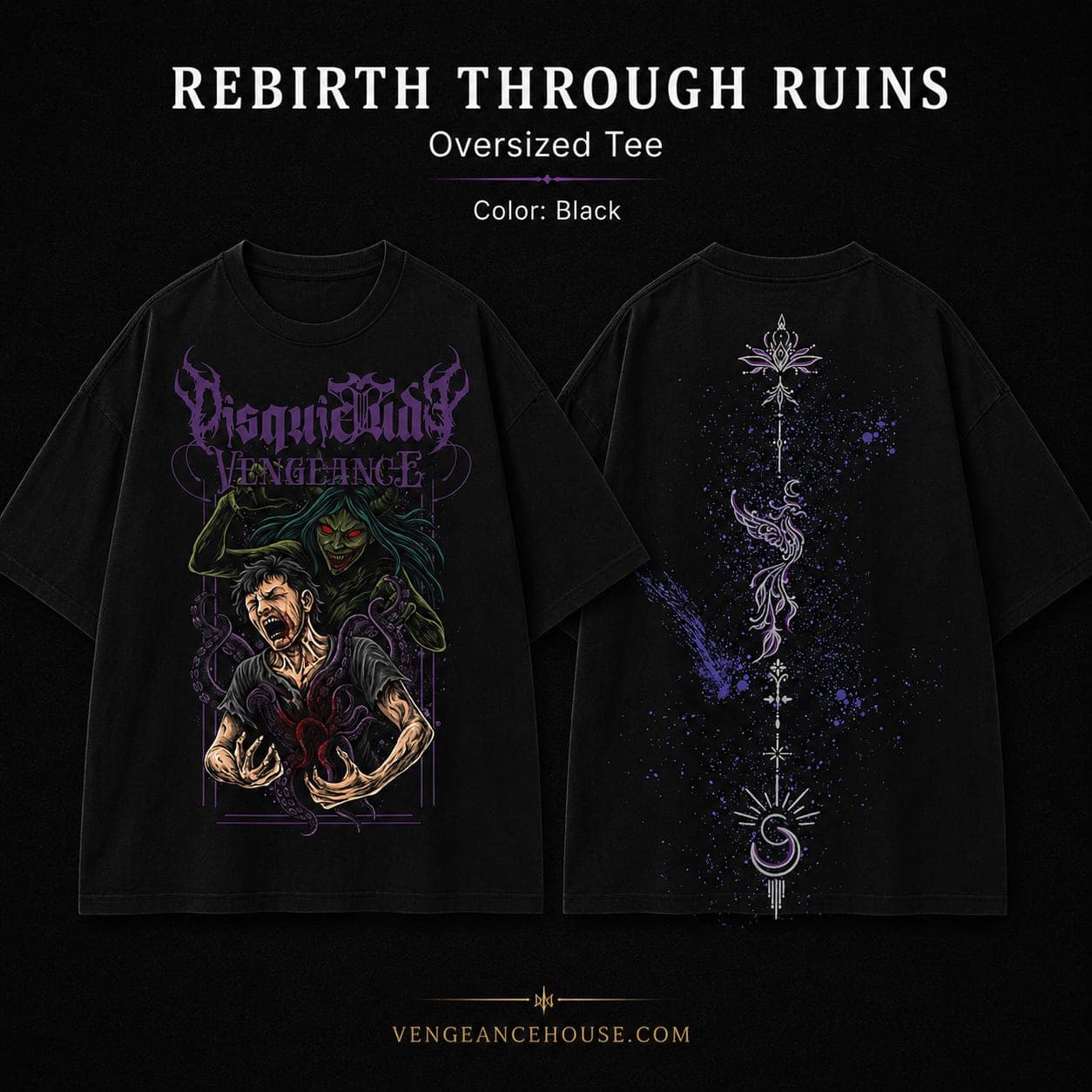 Rebirth Through Ruins OS Tee