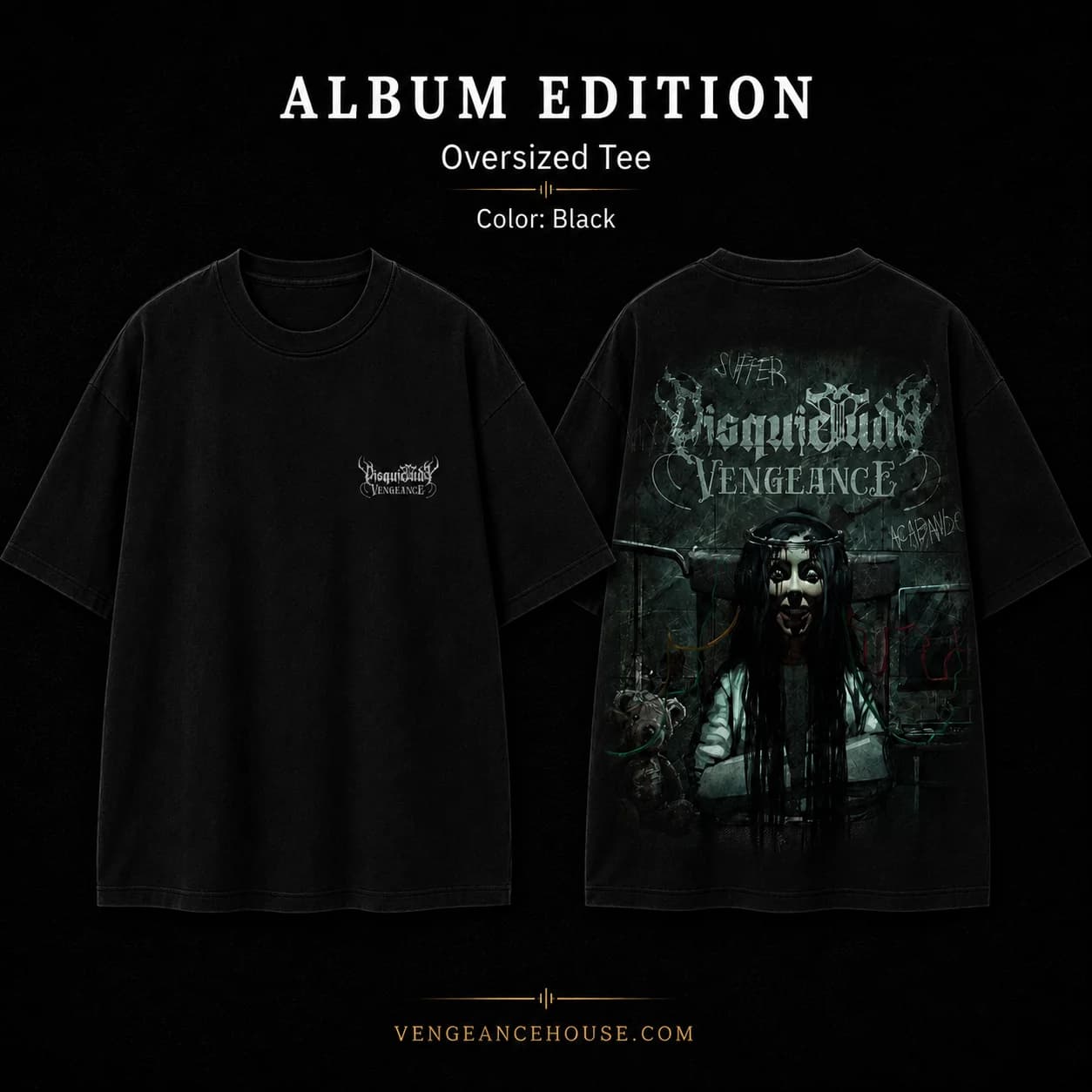 Album Edition Half Sleeve Oversized Fit Tee
